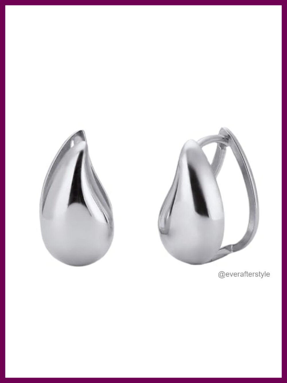 925 Sterling Silver Mini Hoop Huggie Earrings Lightweight Chunky Butterfly Drop